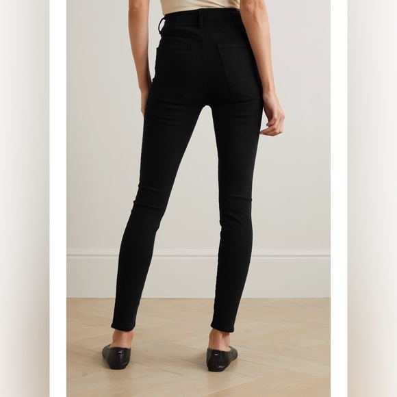 Citizens of Humanity Chrissy high-rise skinny jeans | Black | 27 - Picture 4 of 17